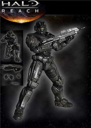 HALO REACH PLAY ARTS KAI - NOBLE