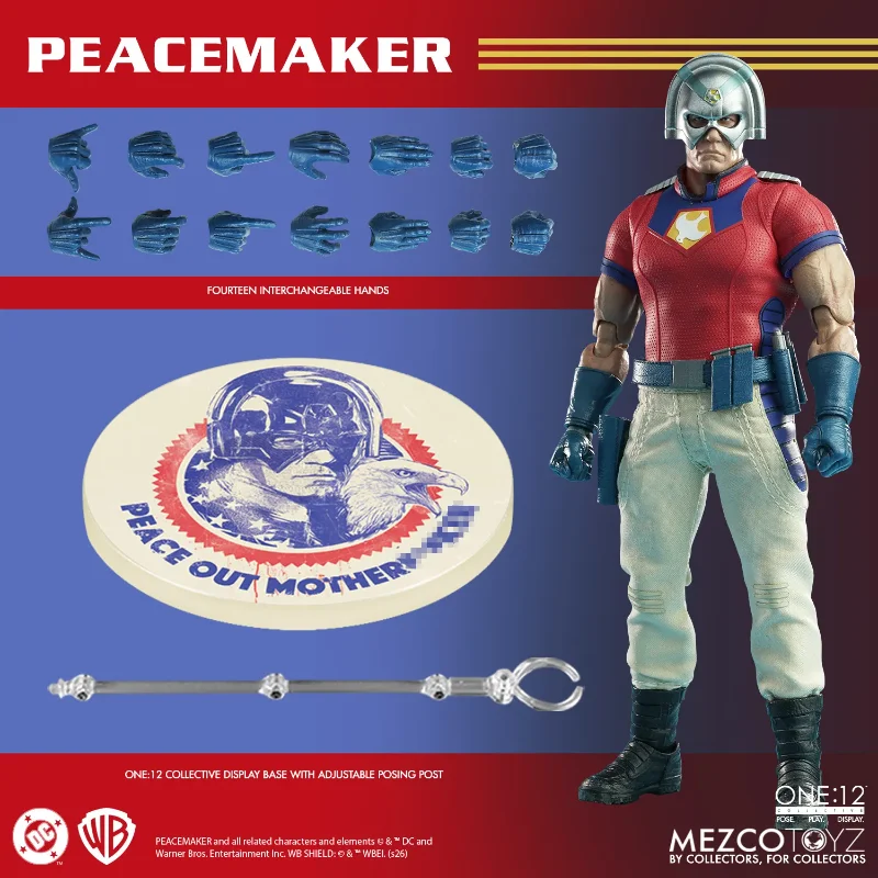 ONE12 COLLECTIVE THE PEACEMAKER ACTION FIGURE
