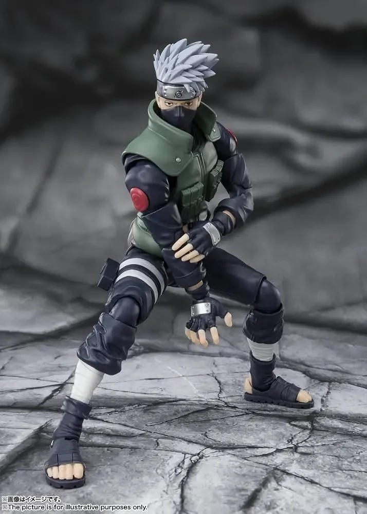 S.H. FIGUARTS - NARUTO KAKASHI HATAKE FRAMED SHARINGAN REISSUE