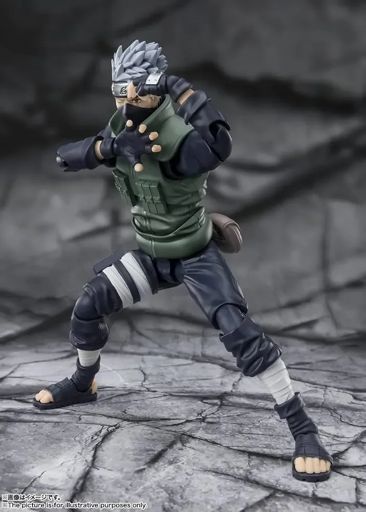 S.H. FIGUARTS - NARUTO KAKASHI HATAKE FRAMED SHARINGAN REISSUE