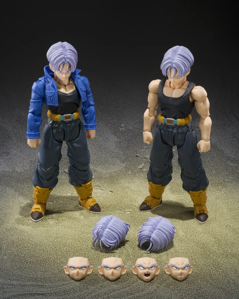 S.H. FIGUARTS - DRAGON BALL Z TRUNKS Z-FIGHTERS GROUP BASE VER.B LIMITED EDITION