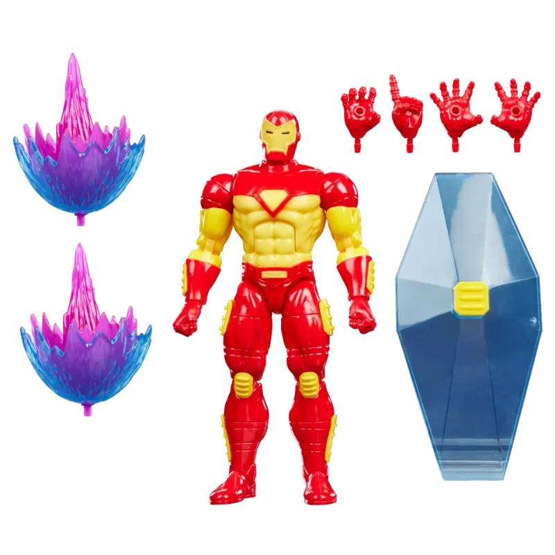 MARVEL LEGENDS MARVEL GAMES IRON MAN VS SPIRAL ACTION FIGURES