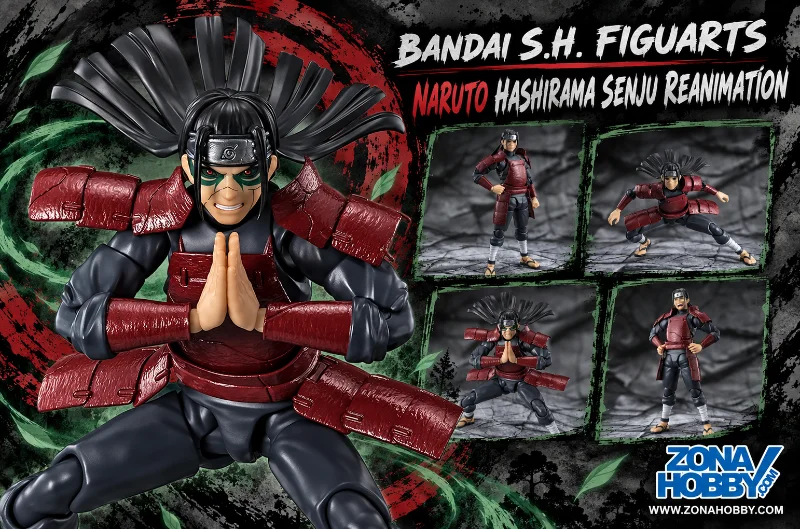 S.H. FIGUARTS - NARUTO HASHIRAMA SENJU REANIMATION