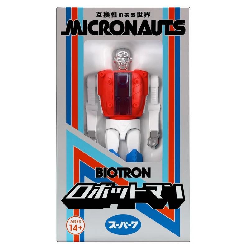 MICRONAUTS W05 BIOTRON SDCC/JAPANESE BOX REACTION+ FIGURE