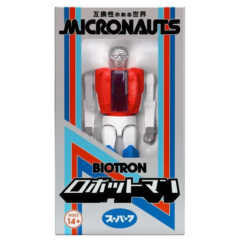MICRONAUTS W05 BIOTRON SDCC/JAPANESE BOX REACTION+ FIGURE