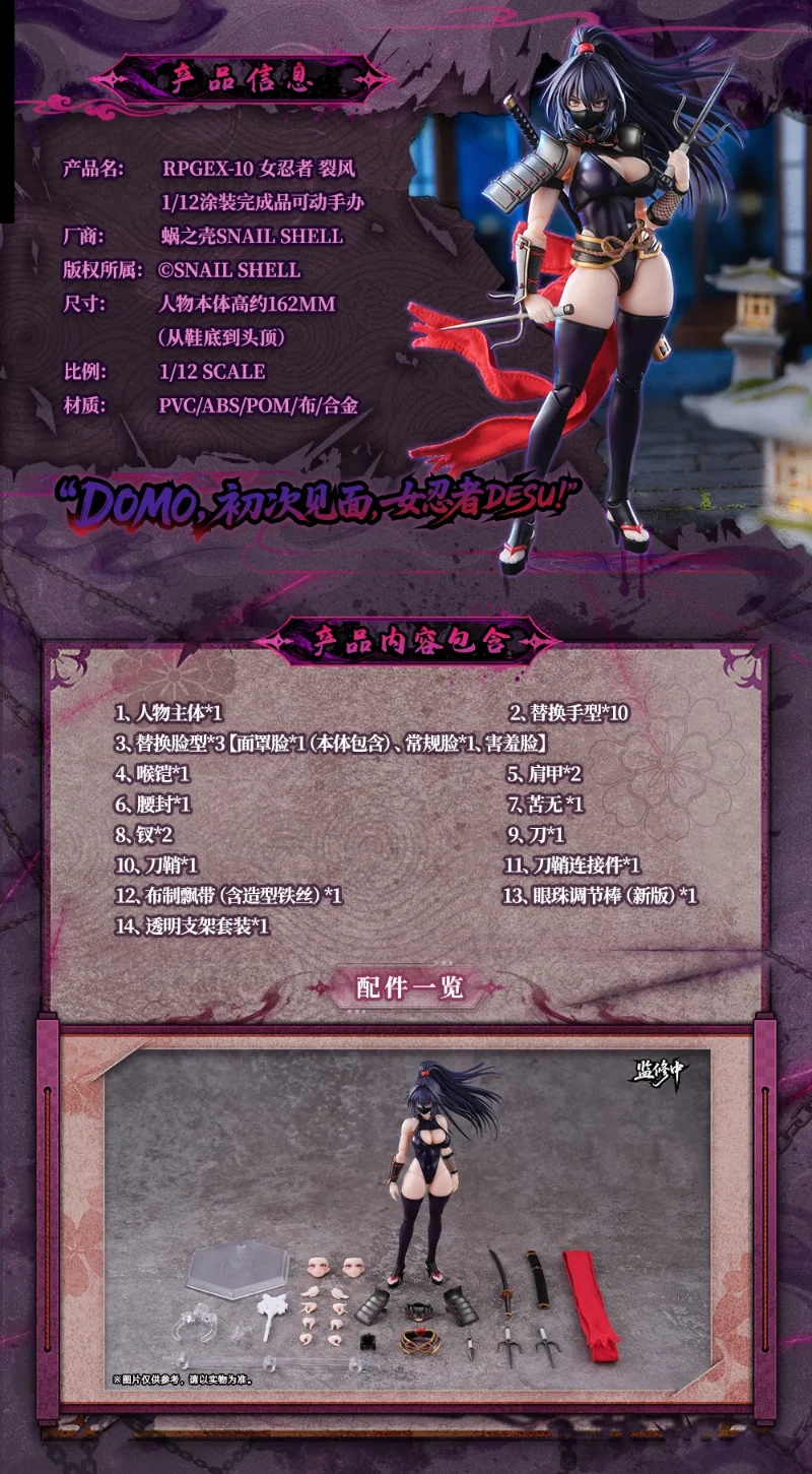 1/12 RPGEX-10 NINJA REPPUU