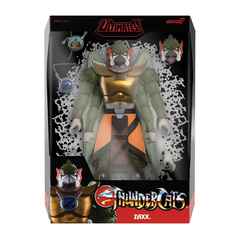 THUNDERCATS ULTIMATES! W15 ZAXX ACTION FIGURE