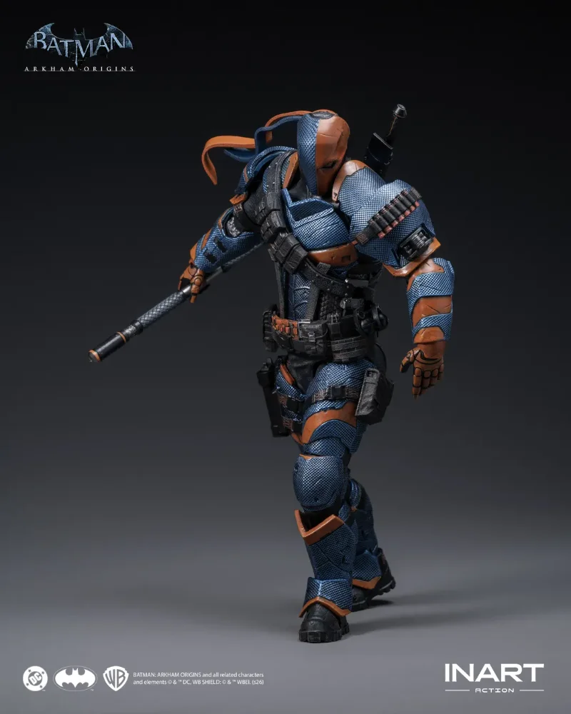 BATMAN ARKHAM ORIGINS DEATHSTROKE 1/12 ACTION FIGURE