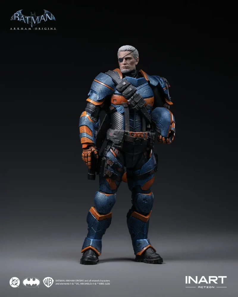 BATMAN ARKHAM ORIGINS DEATHSTROKE 1/12 ACTION FIGURE
