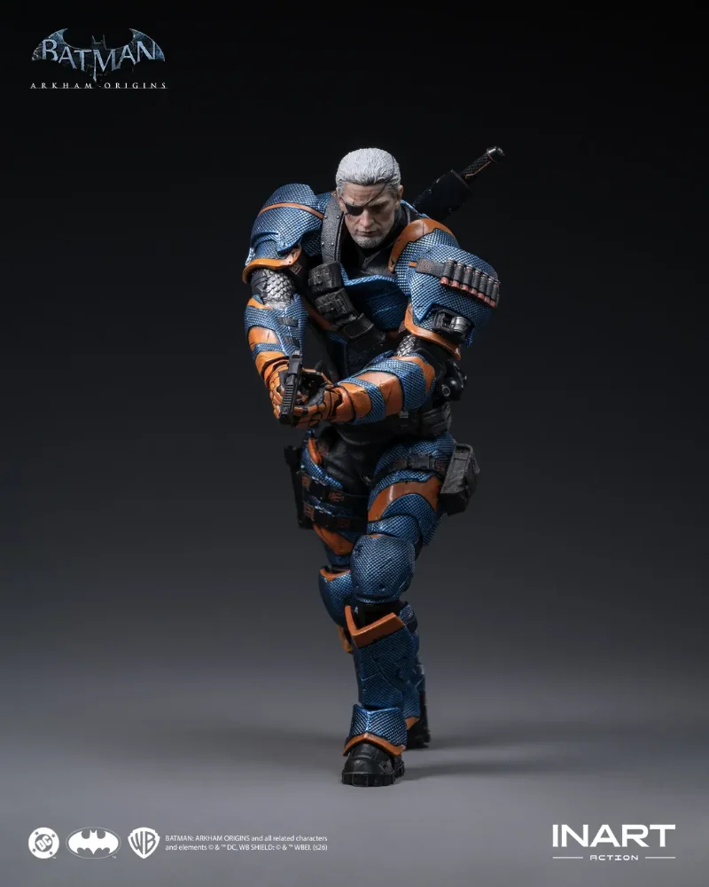 BATMAN ARKHAM ORIGINS DEATHSTROKE 1/12 ACTION FIGURE