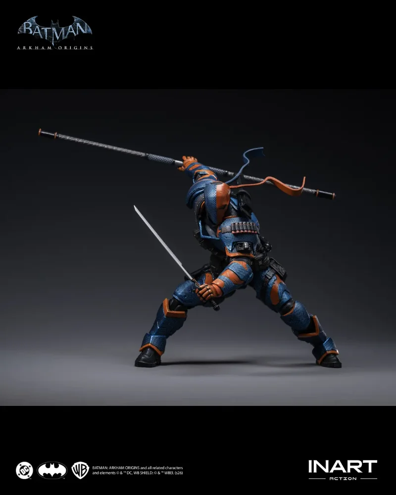 BATMAN ARKHAM ORIGINS DEATHSTROKE 1/12 ACTION FIGURE