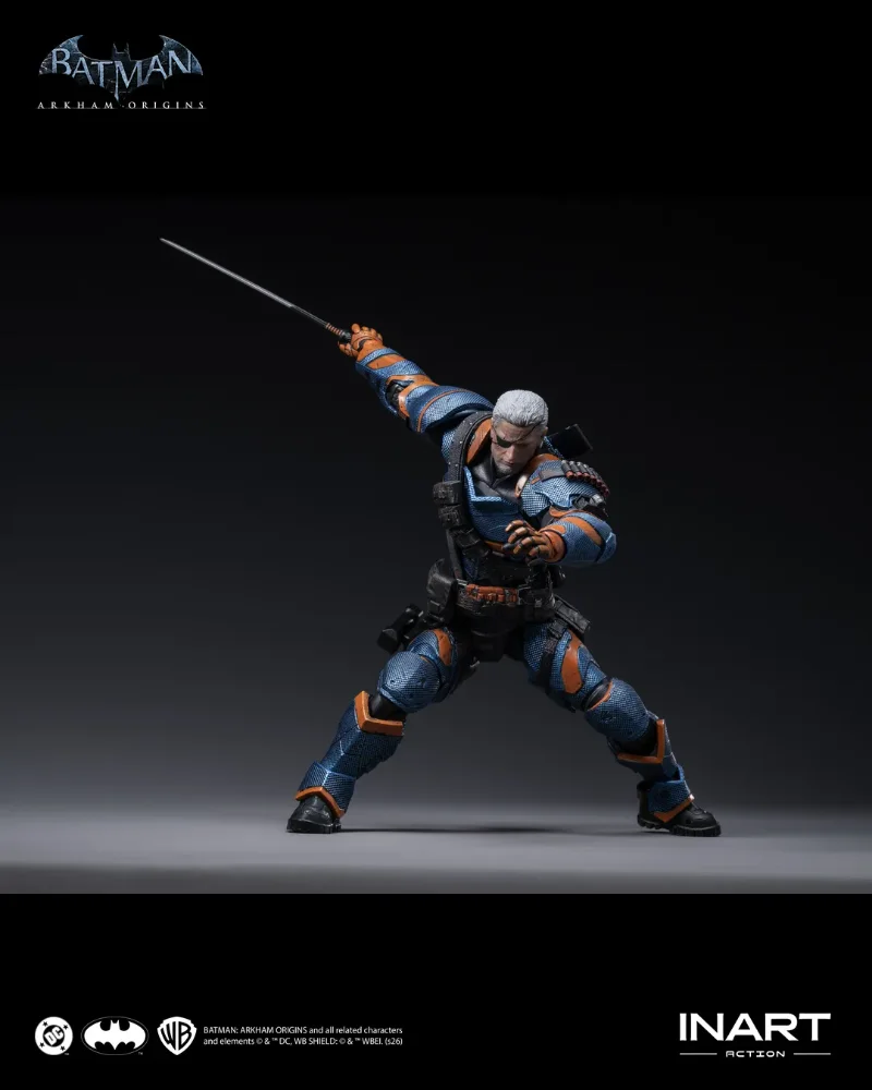 BATMAN ARKHAM ORIGINS DEATHSTROKE 1/12 ACTION FIGURE