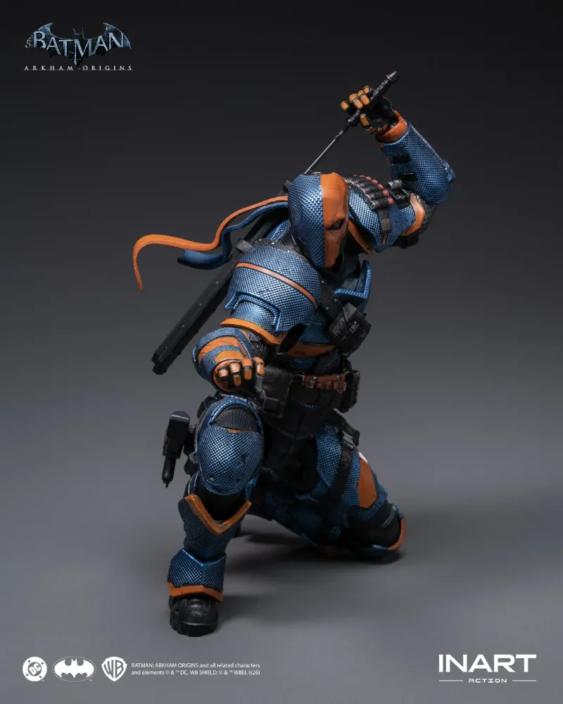 BATMAN ARKHAM ORIGINS DEATHSTROKE 1/12 ACTION FIGURE