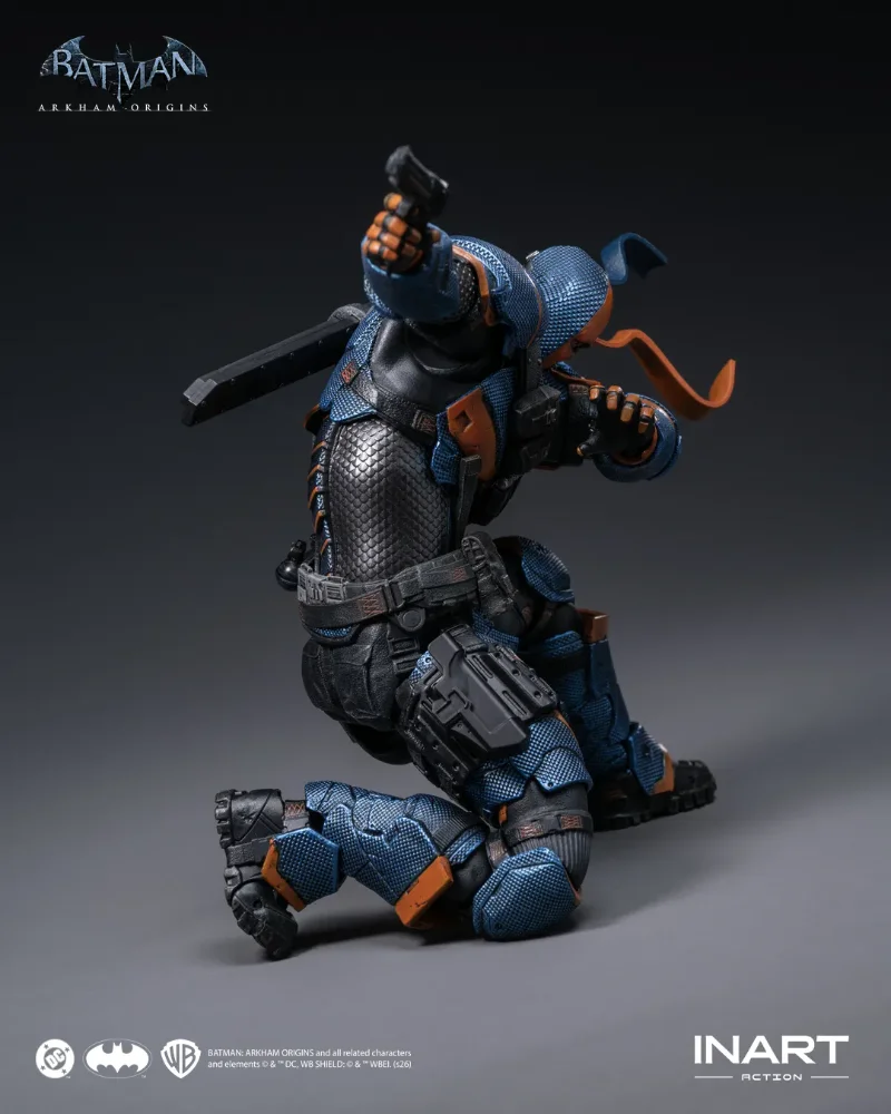 BATMAN ARKHAM ORIGINS DEATHSTROKE 1/12 ACTION FIGURE