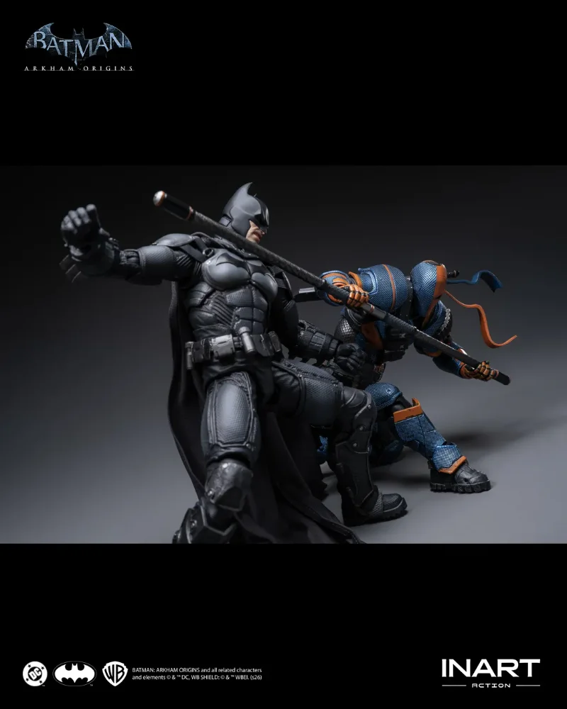 BATMAN ARKHAM ORIGINS DEATHSTROKE 1/12 ACTION FIGURE