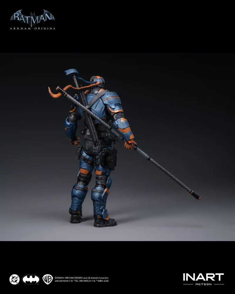BATMAN ARKHAM ORIGINS DEATHSTROKE 1/12 ACTION FIGURE