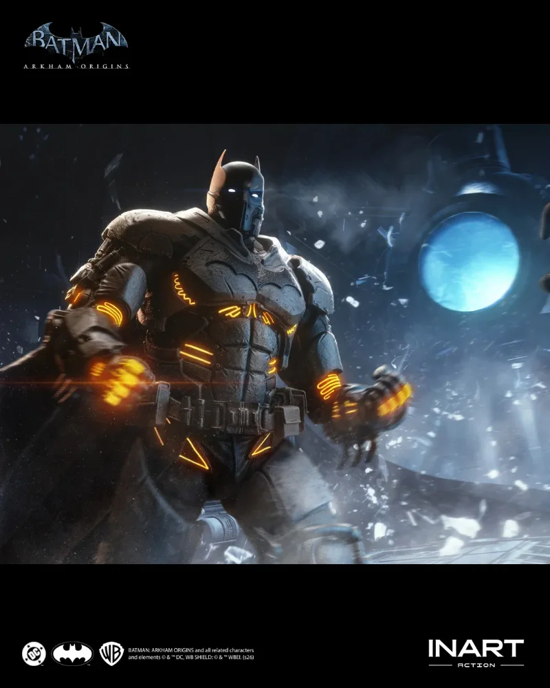 BATMAN ARKHAM ORIGINS BATMAN (XE SUIT) 1/12 ACTION FIGURE