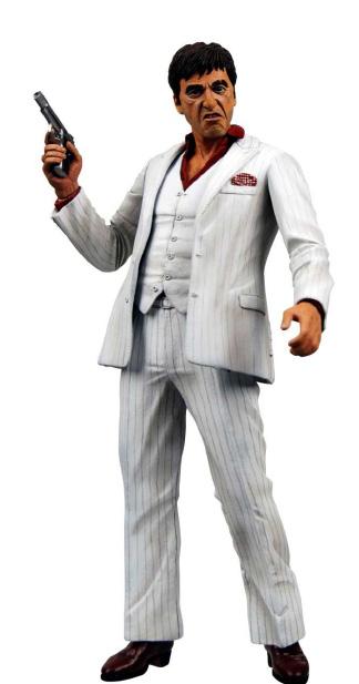 NECA SCARFACE SERIE1 VESTITO BIANCO