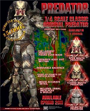 neca-1-4-classic-original-predator-con-maschera