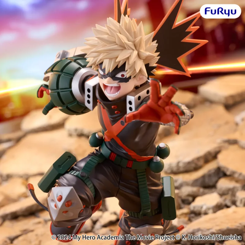 MY HERO ACADEMIA KATSUKI BAKUGO MUCHUTE FIGURE