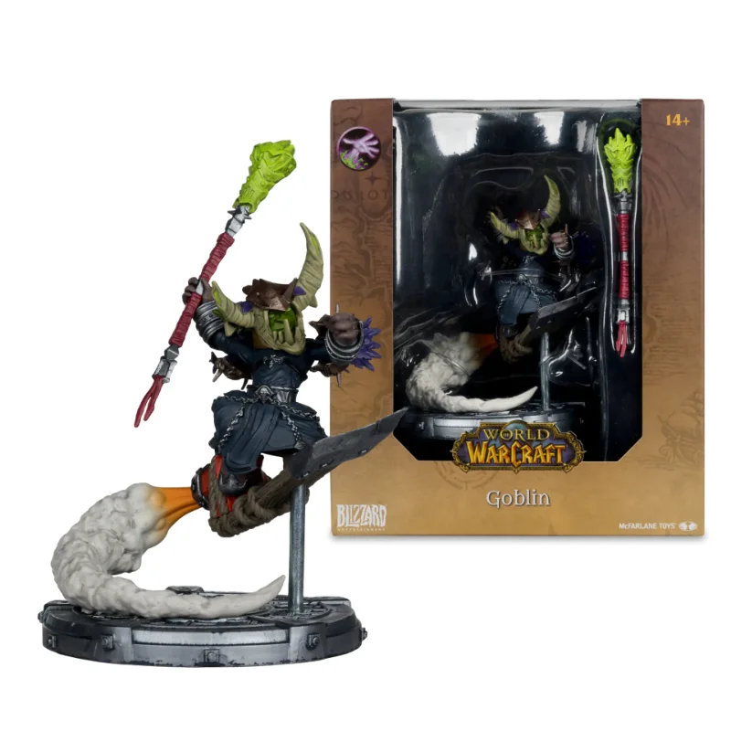 WORLD OF WARCRAFT 6INCH POSED WV1 GOBLIN FIGURE