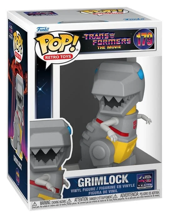 TRANSFORMERS POP! RETRO TOYS VINYL FIGURE GRIMLOCK