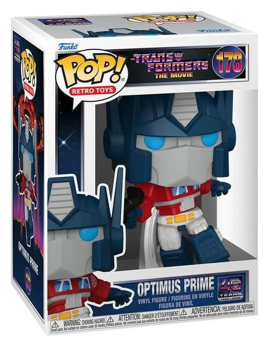 TRANSFORMERS POP! RETRO TOYS VINYL FIGURE OPTIMUS