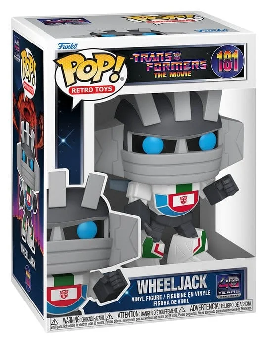 TRANSFORMERS POP! RETRO TOYS VINYL FIGURE WHEELJACK