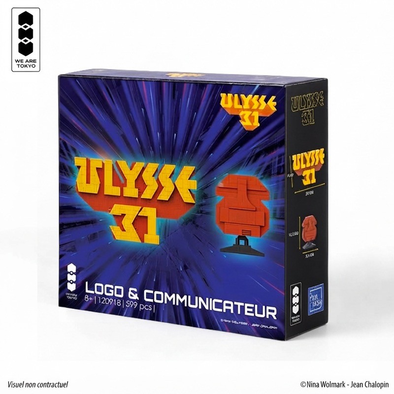 ULYSSE 31 - LOGO AND COMMUNICATOR BUILDING SET
