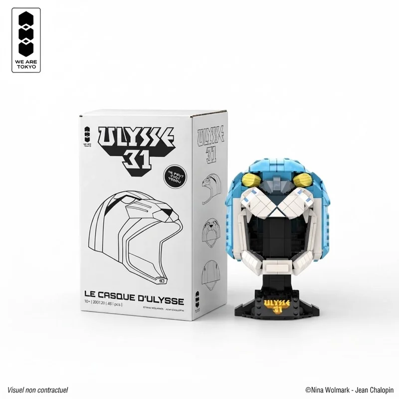 ULYSSE 31 - COMPLETE BUILDING SET + HELMET BONUS