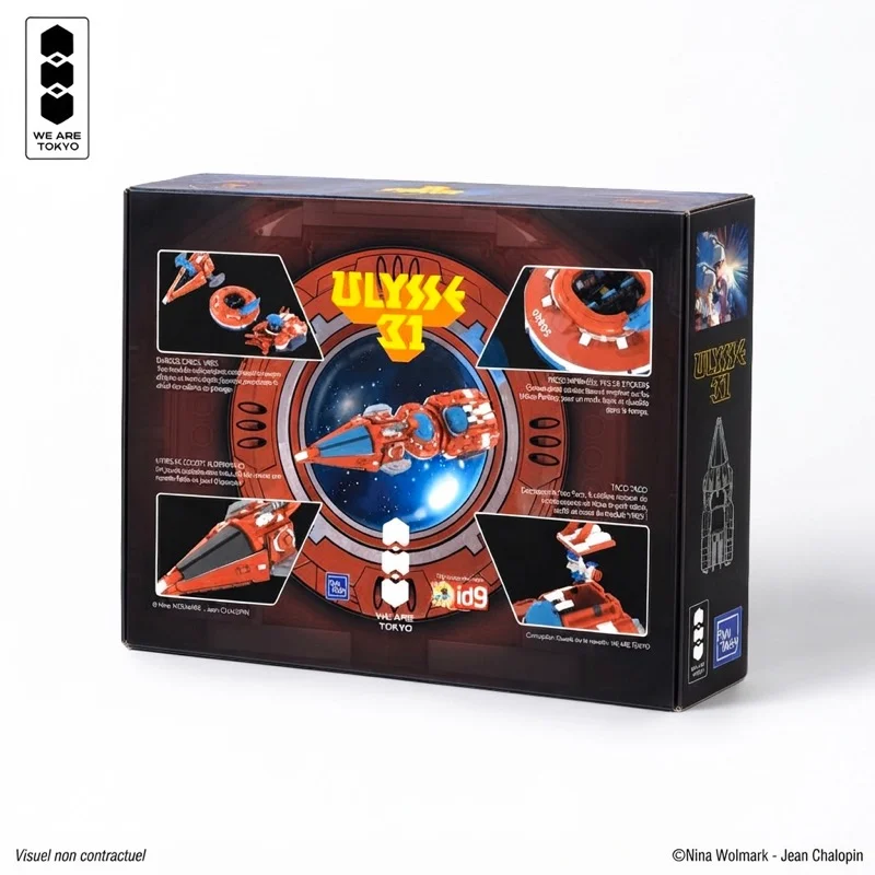 ULYSSE 31 - COMPLETE BUILDING SET + HELMET BONUS