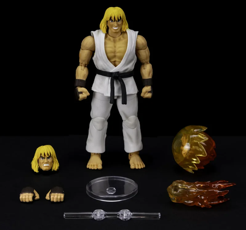 STREET FIGHTER 2 KEN PLAYER 2 WHITE VERSION 1/12 ACTION FIGURE