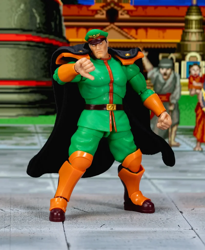 STREET FIGHTER 2 MR. BISON 1/12 VARIANT DELUXE ACTION FIGURE
