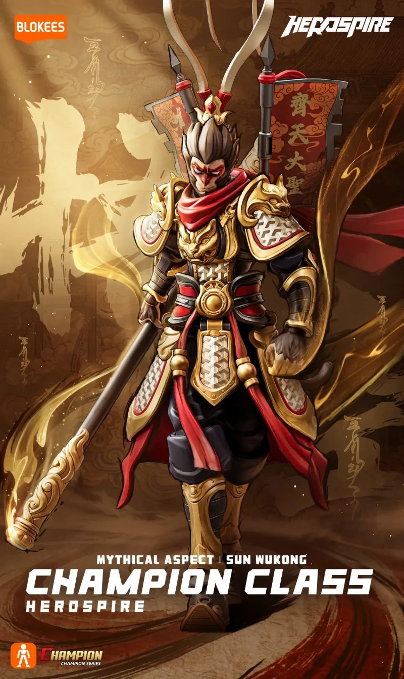HEROSPIRE MYTHICAL ASPECT SUN WUKONG CHAMPION CLASS MODEL KIT