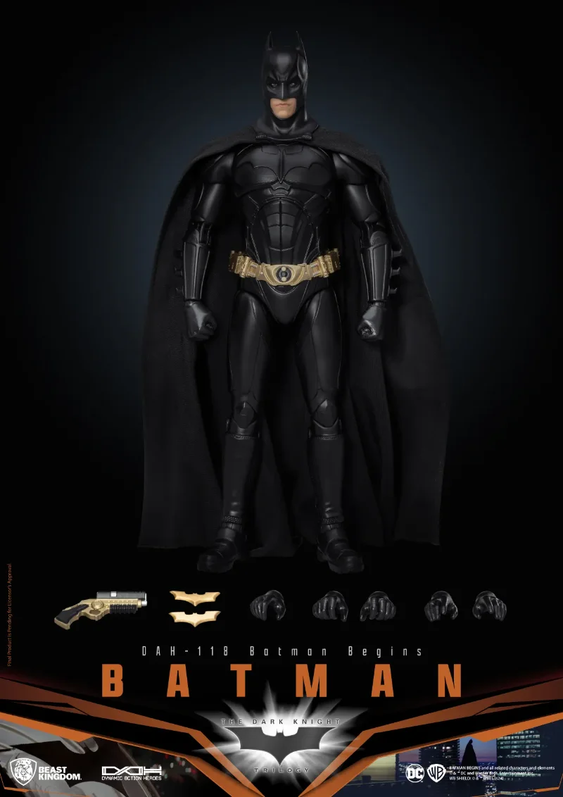 BATMAN BEGINS BATMAN STANDARD VERSION ACTION FIGURE
