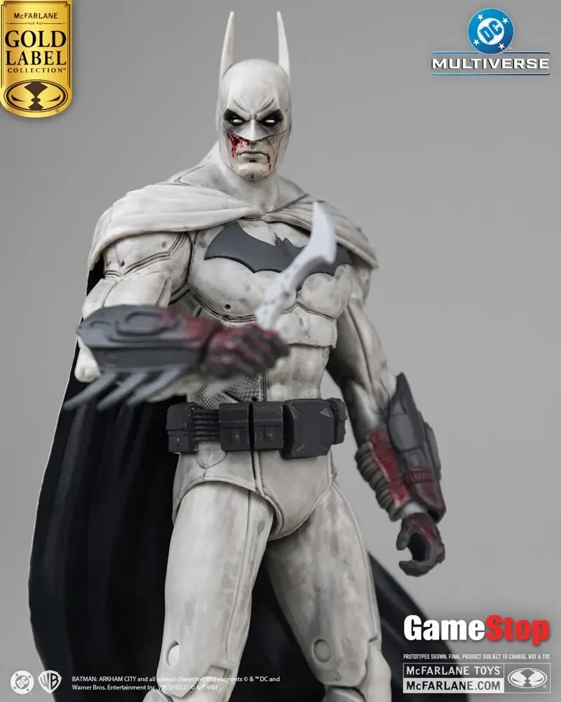 DC MULTIVERSE 7IN BATMAN ARKHAM CITY BLOODY ACTION FIGURE