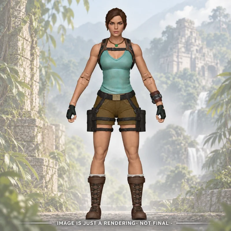 LARA CROFT TOMB RAIDER LEGACY OF ATLANTIS 7INCH DLX FIGURE