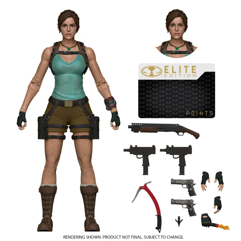 LARA CROFT TOMB RAIDER LEGACY OF ATLANTIS 7INCH DLX FIGURE