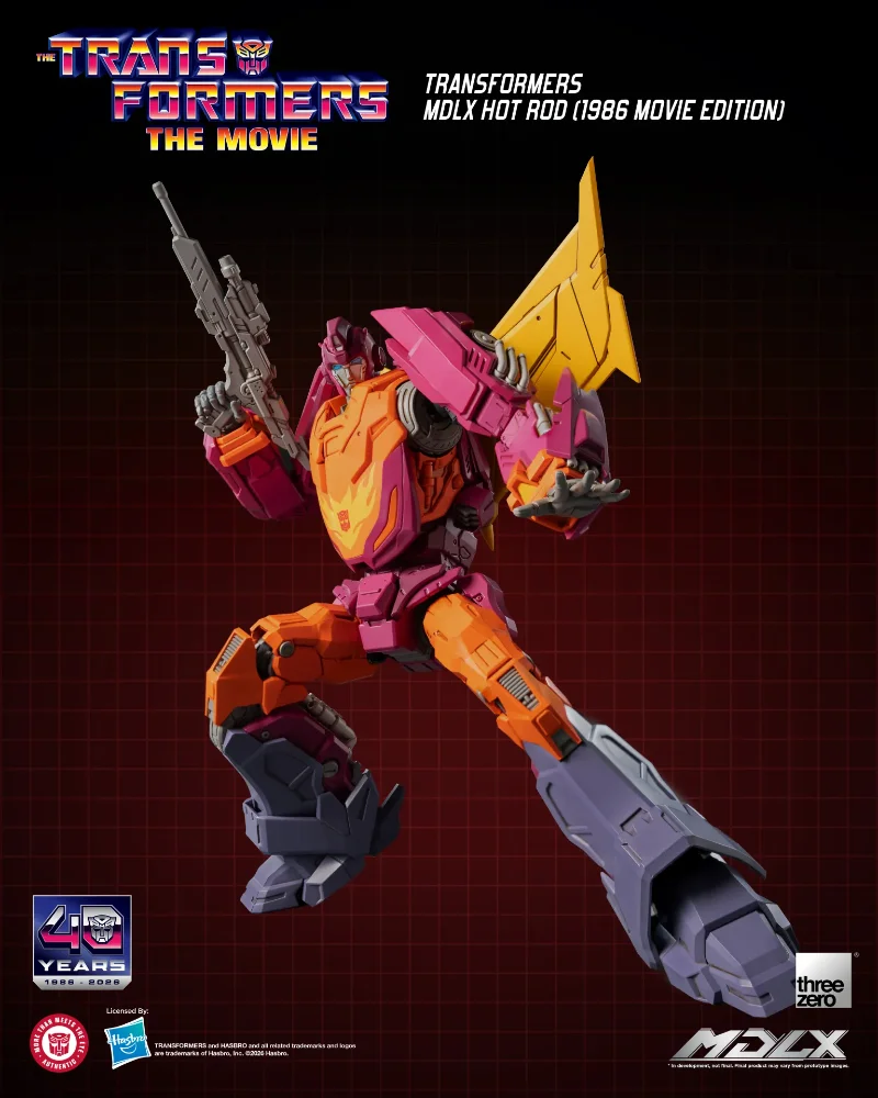 TRANSFORMERS HOT ROD 1986 MOVIE MDLX ACTION FIGURE