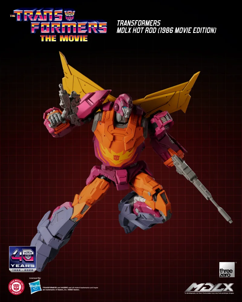 TRANSFORMERS HOT ROD 1986 MOVIE MDLX ACTION FIGURE