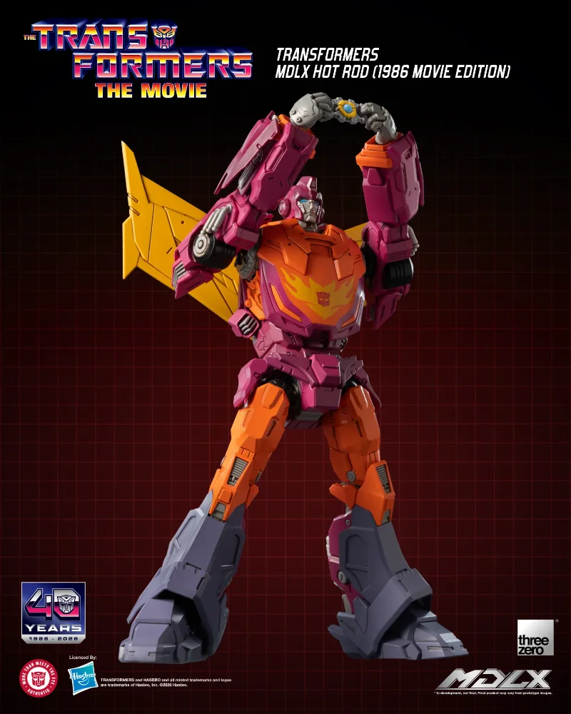 TRANSFORMERS HOT ROD 1986 MOVIE MDLX ACTION FIGURE