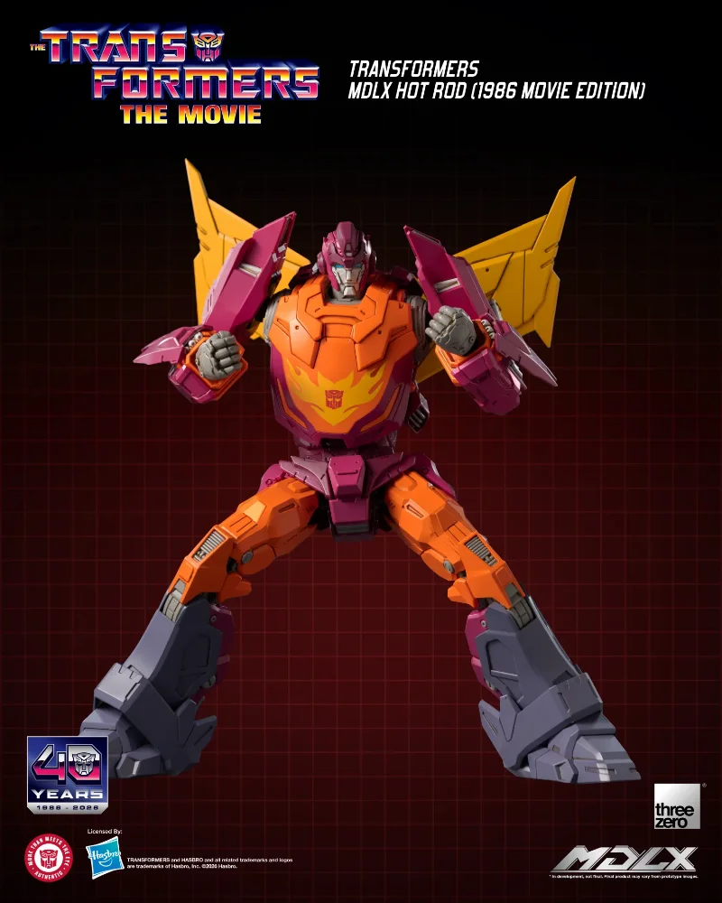 TRANSFORMERS HOT ROD 1986 MOVIE MDLX ACTION FIGURE