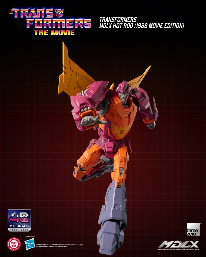 TRANSFORMERS HOT ROD 1986 MOVIE MDLX ACTION FIGURE