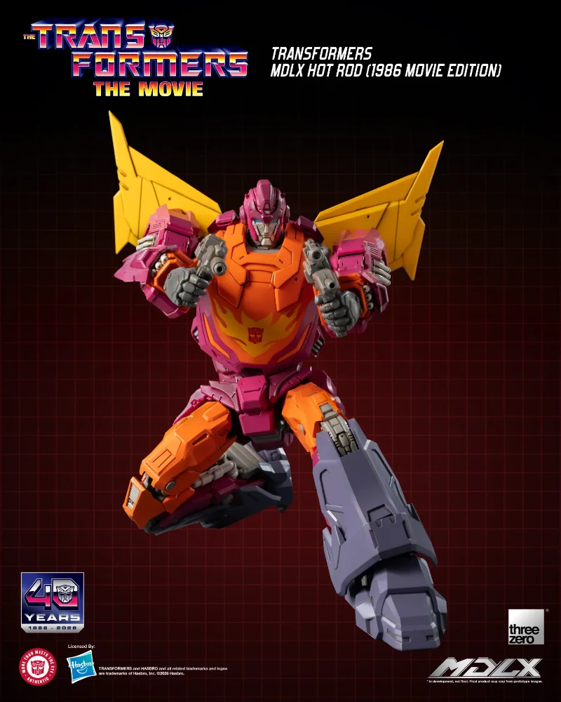 TRANSFORMERS HOT ROD 1986 MOVIE MDLX ACTION FIGURE