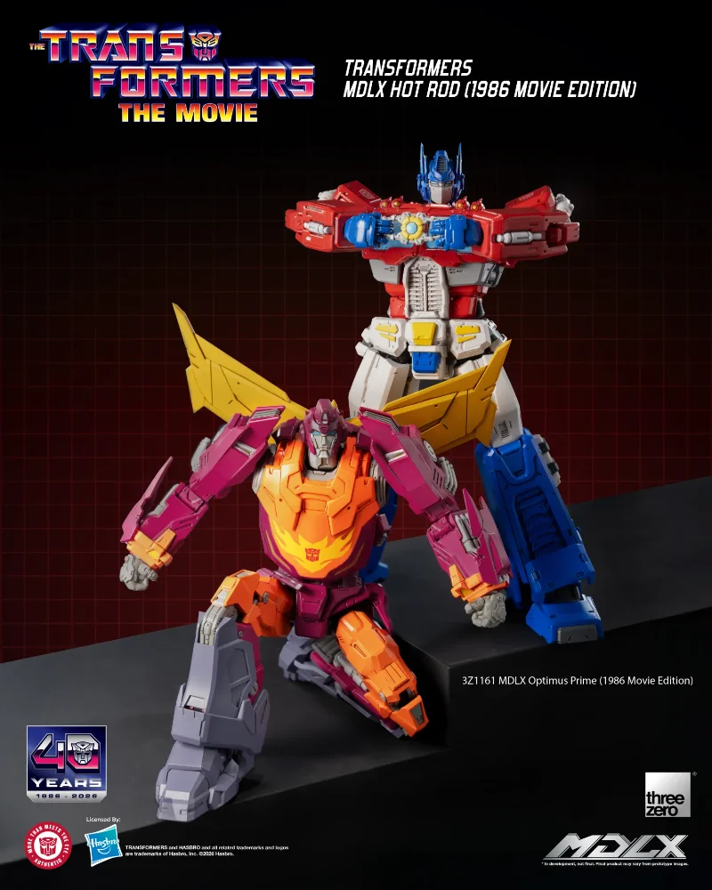 TRANSFORMERS HOT ROD 1986 MOVIE MDLX ACTION FIGURE
