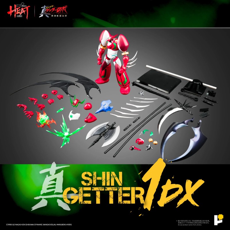 POSE+ METAL HEAT SHIN GETTER 1 DX