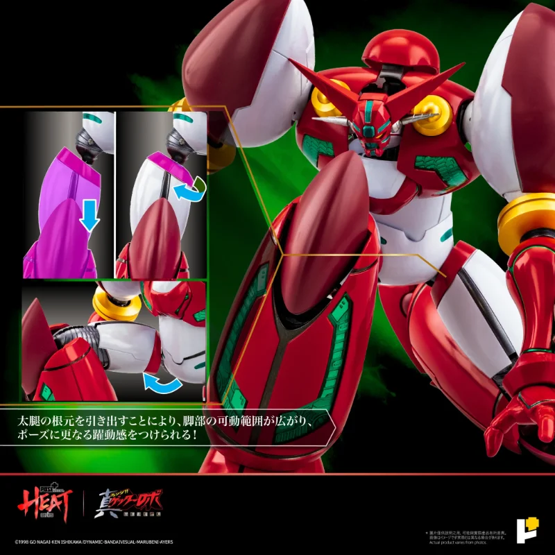 POSE+ METAL HEAT SHIN GETTER 1 DX