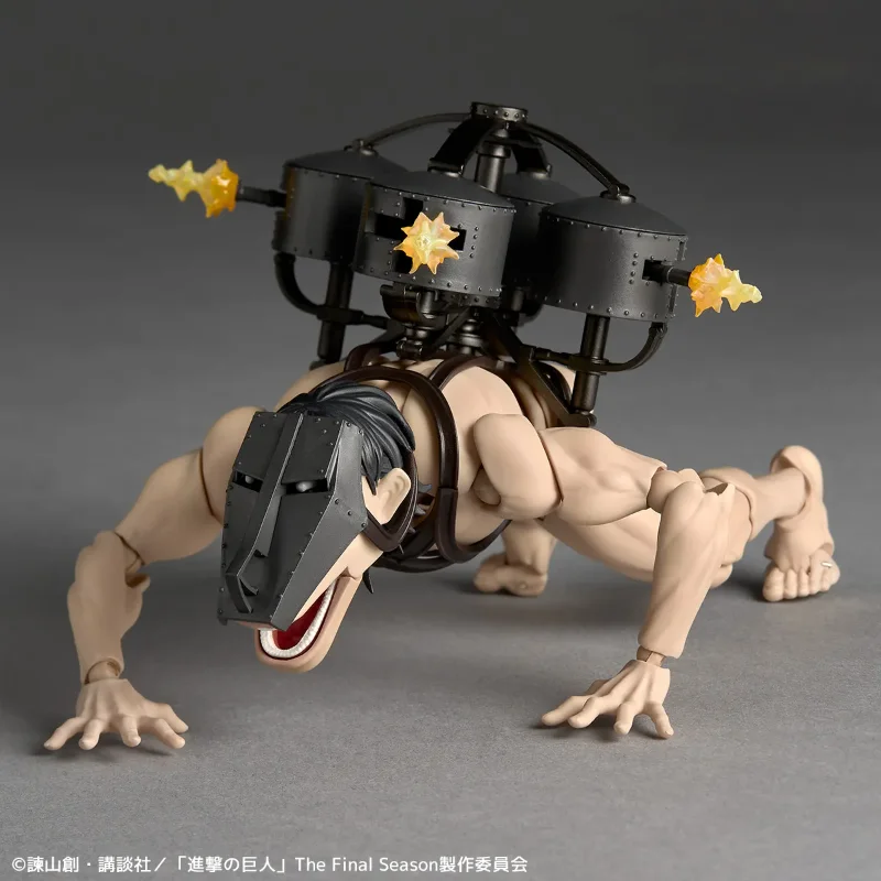 REVOLTECH AMAZING YAMAGUCHI ATTACK ON TITAN CART TITAN ACTION FIGURE