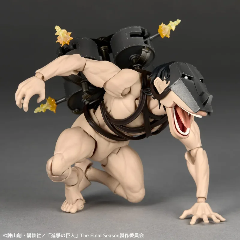 REVOLTECH AMAZING YAMAGUCHI ATTACK ON TITAN CART TITAN ACTION FIGURE