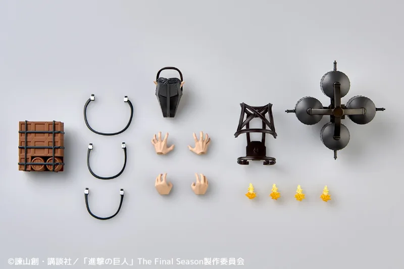 REVOLTECH AMAZING YAMAGUCHI ATTACK ON TITAN CART TITAN ACTION FIGURE